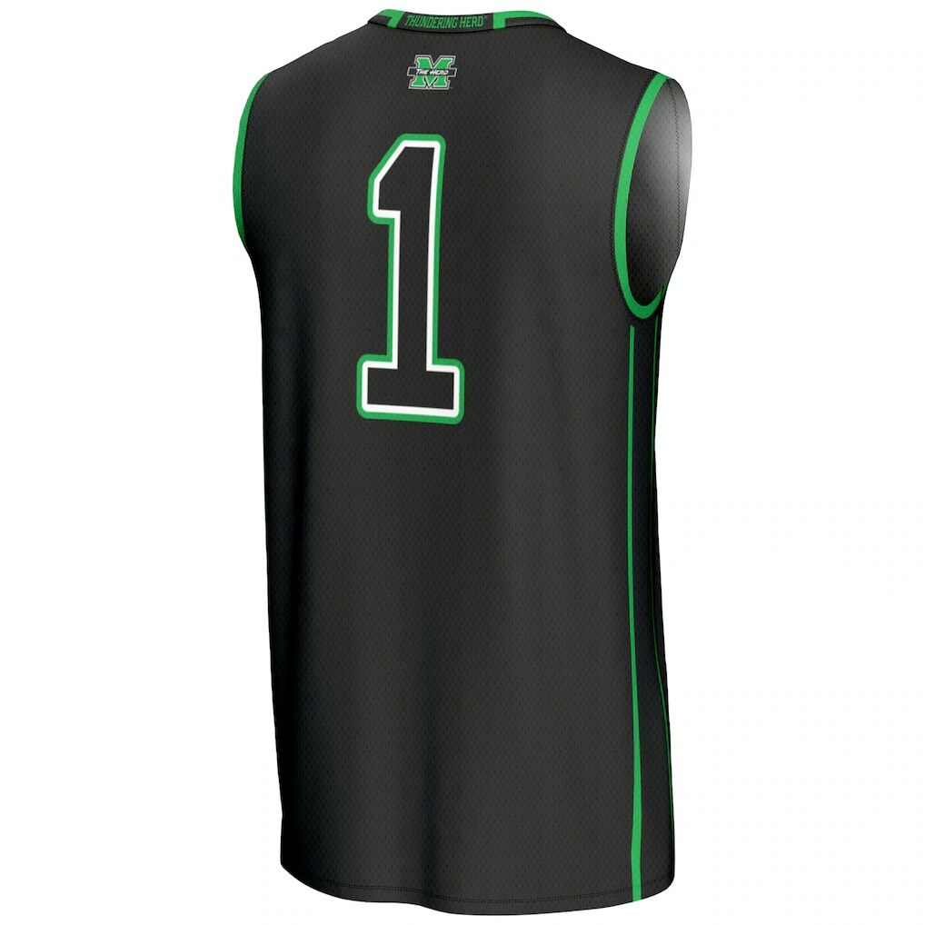 #1 Marshall Thundering Herd GameDay Greats Youth Lightweight Basketball Jersey