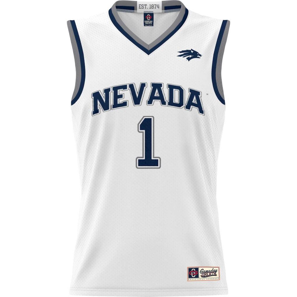 #1 Nevada Wolf Pack GameDay Greats Youth Lightweight Basketball Jersey