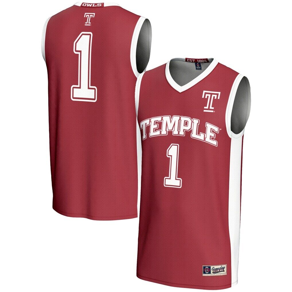 #1 Temple Owls GameDay Greats Youth Lightweight Basketball Jersey