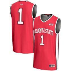 #1 Valdosta State Blazers GameDay Greats Youth Lightweight Basketball Jersey - Red - Front View