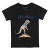 Miami Marlins Tiny Turnip Toddler TT Rex T-Shirt - Black - Side View