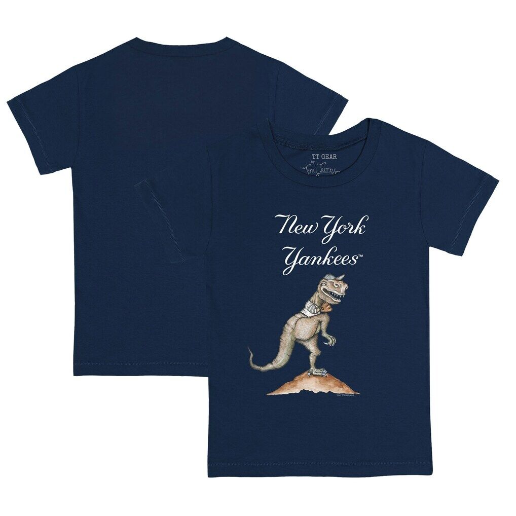 New York Yankees Tiny Turnip Toddler TT Rex T-Shirt