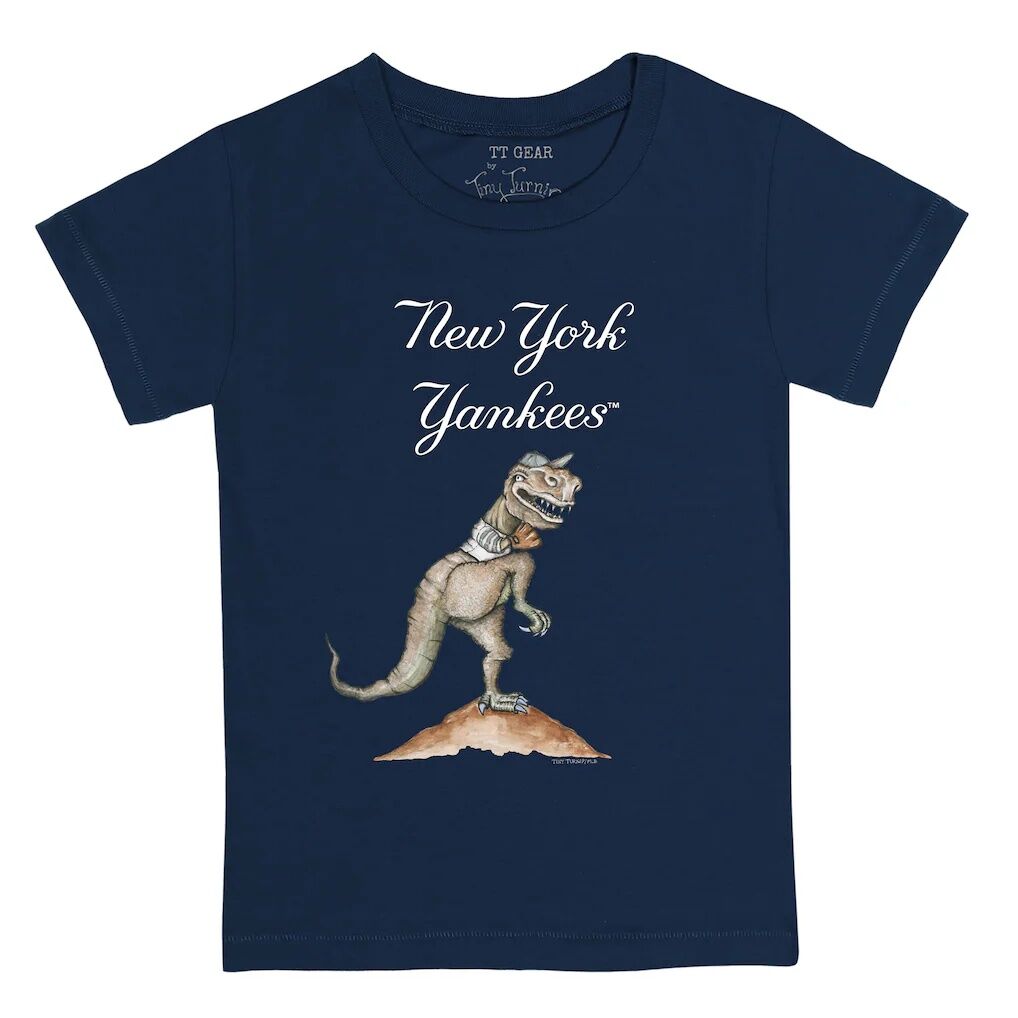 New York Yankees Tiny Turnip Toddler TT Rex T-Shirt