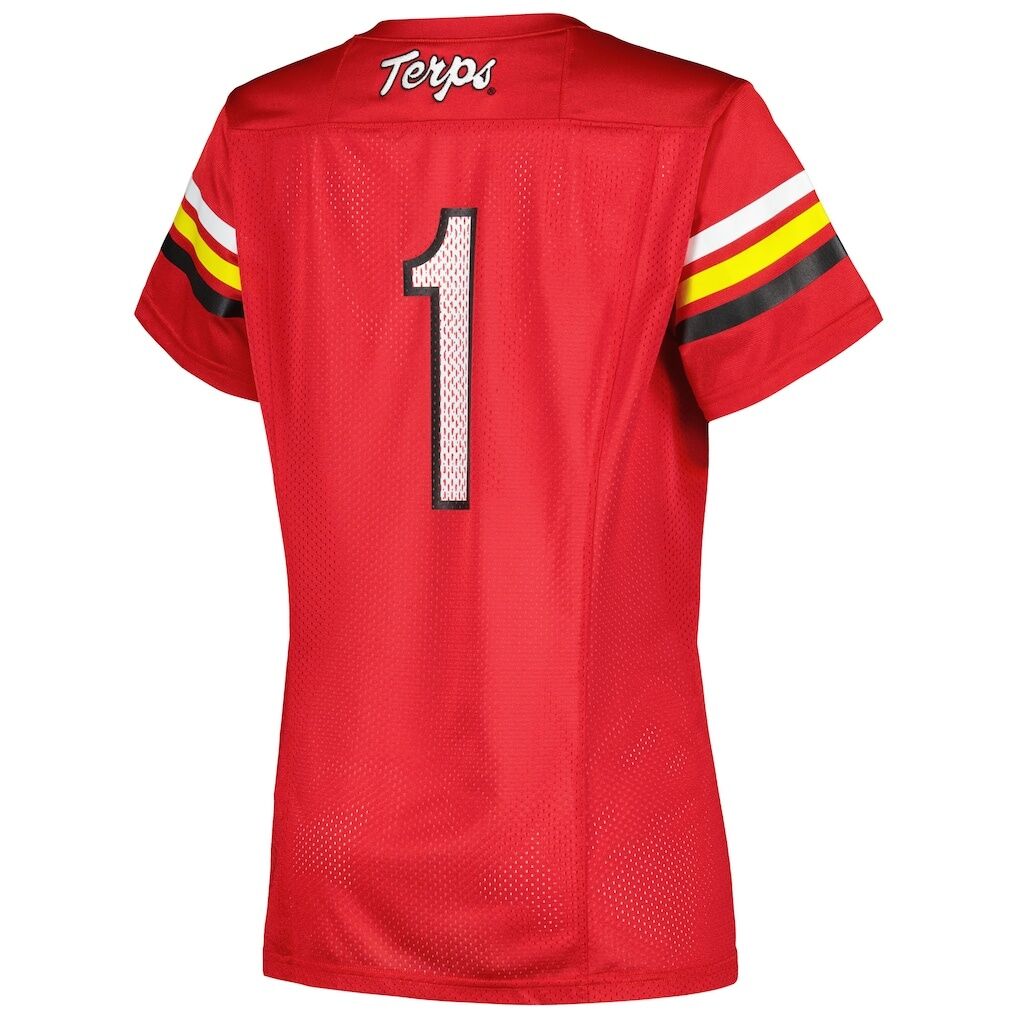 #1 Maryland Terrapins Under Armour Women's Replica Football Jersey