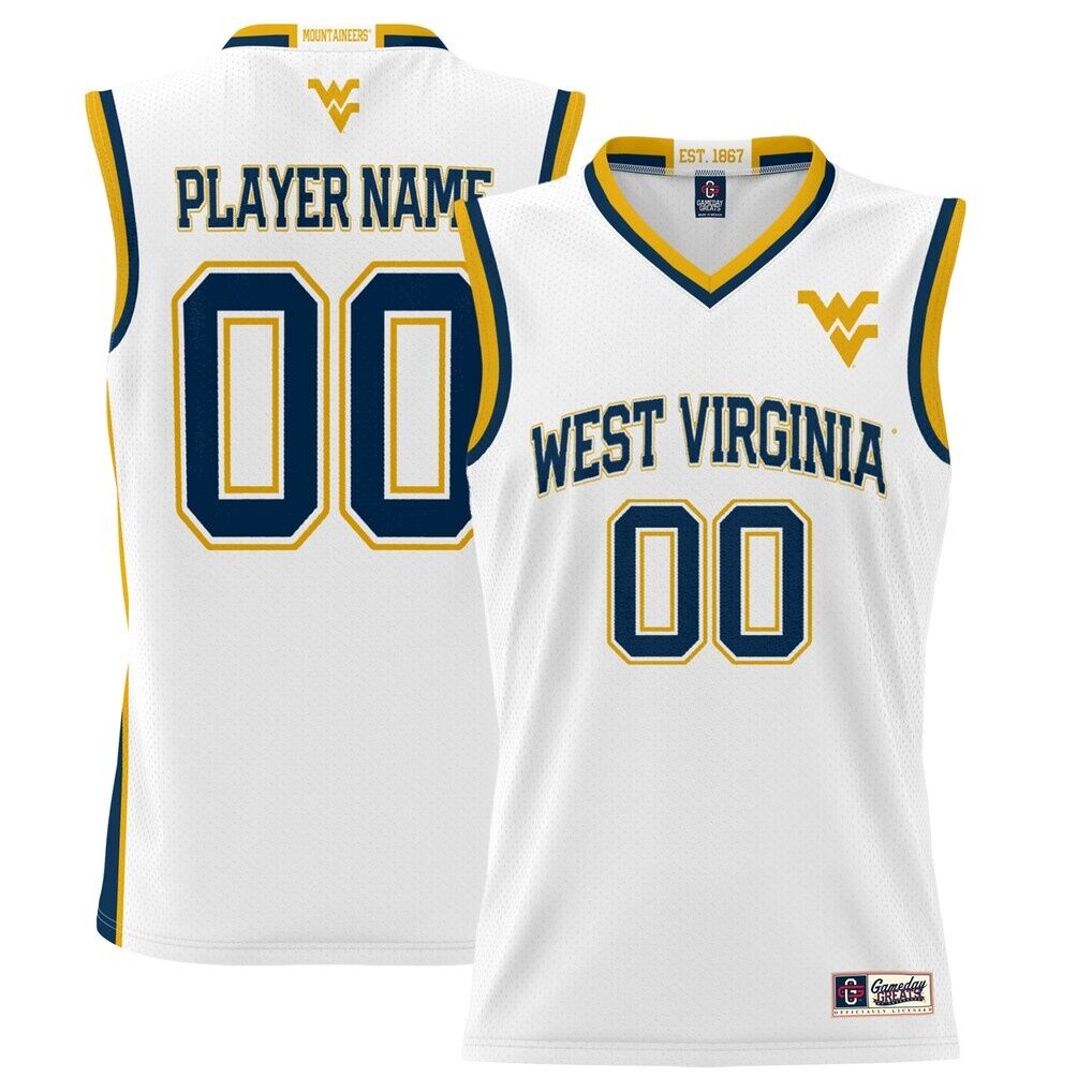 West Virginia Mountaineers GameDay Greats Youth NIL Pick-A-Player Lightweight Women's Basketball Jersey