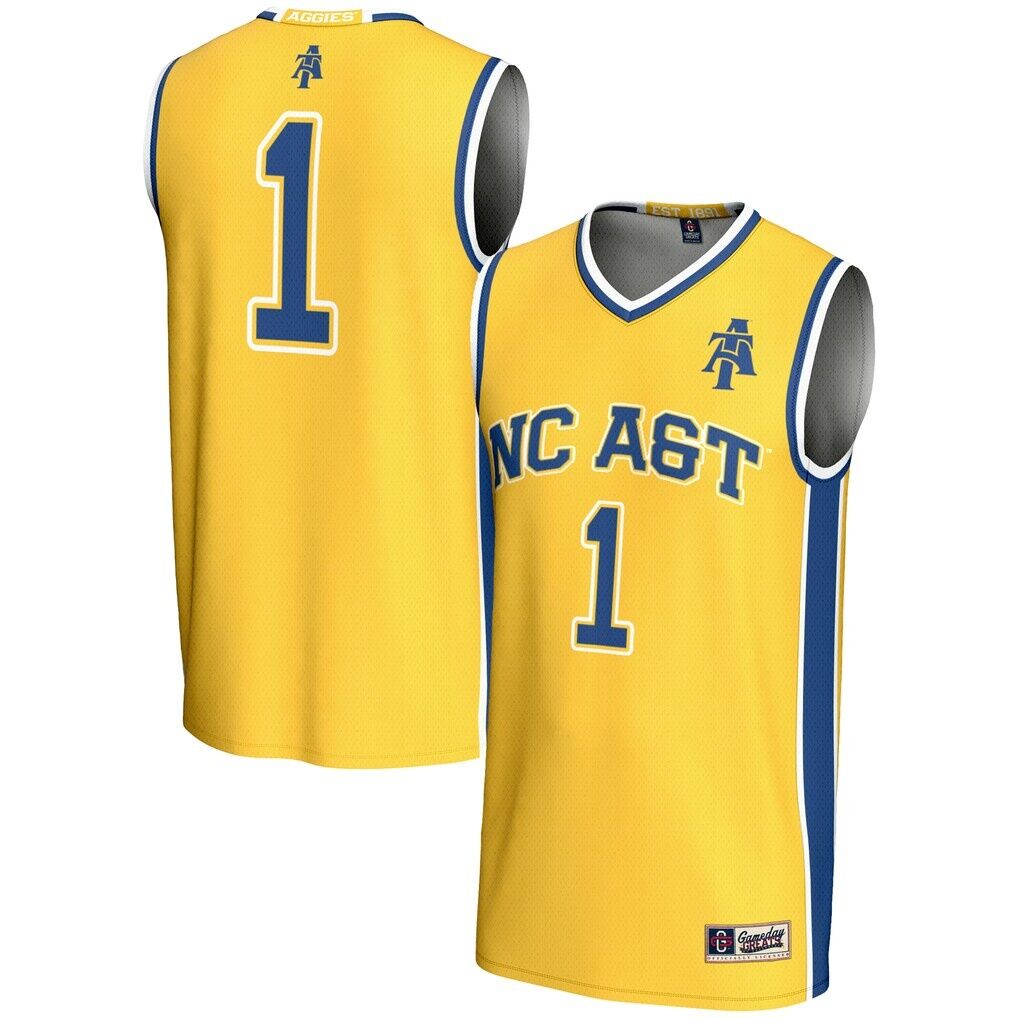 #1  North Carolina A&T Aggies GameDay Greats  Lightweight Basketball Jersey