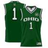 #1 Ohio Bobcats GameDay Greats Lightweight Basketball Jersey - Green - Front View