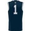 #1 Utah State Aggies GameDay Greats Lightweight Basketball Jersey - Navy - Detail View