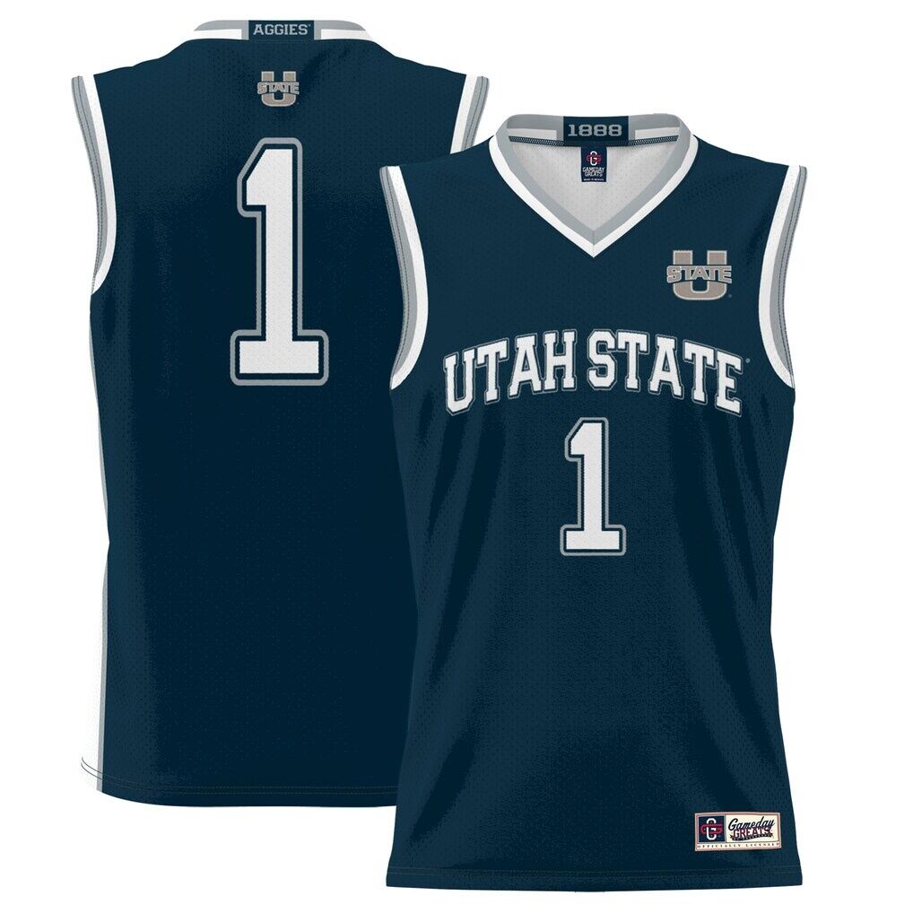 #1  Utah State Aggies GameDay Greats  Lightweight Basketball Jersey