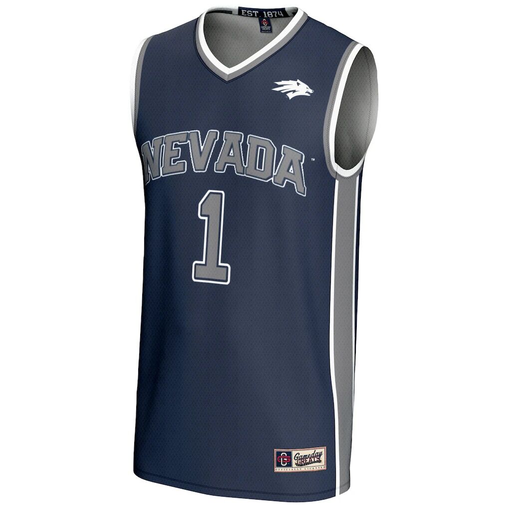 #1 Nevada Wolf Pack GameDay Greats Youth Lightweight Basketball Jersey