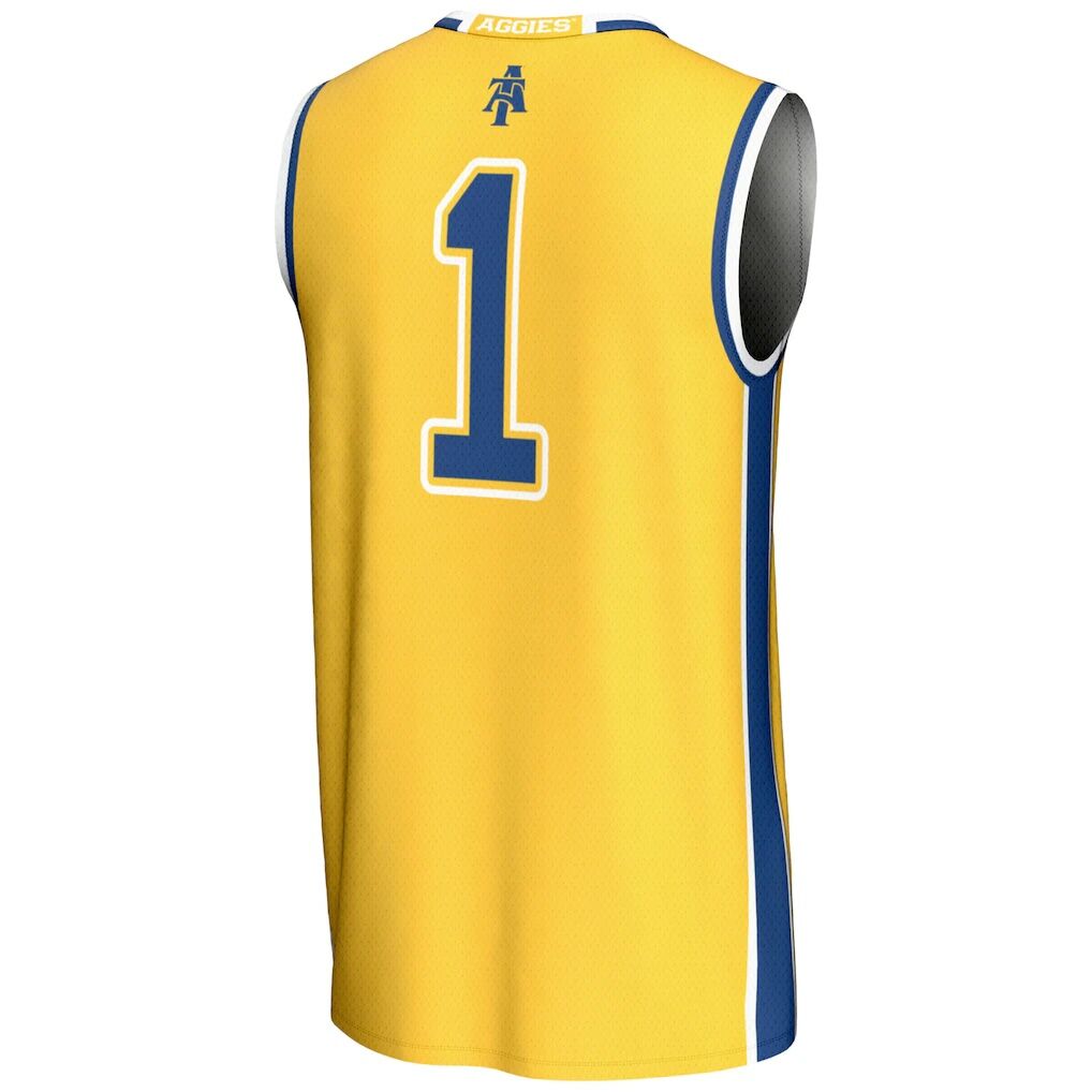 #1 North Carolina A&T Aggies GameDay Greats Youth Lightweight Basketball Jersey