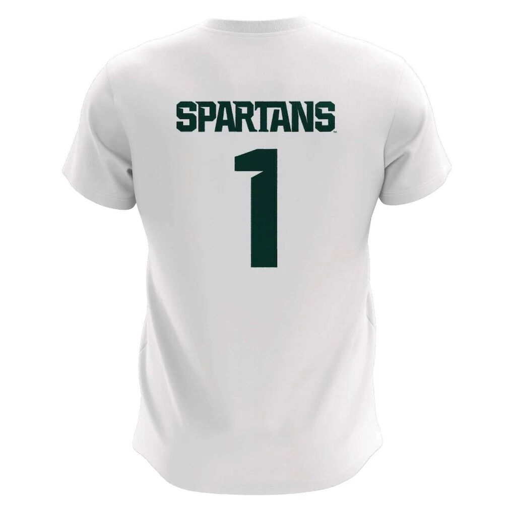 #1  Michigan State Spartans GameDay Greats Women's  Lightweight Soccer Team Jersey