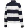 Sporting Kansas City Antigua Women's Radical Rugby Stripe Long Sleeve T-Shirt - White - Detail View