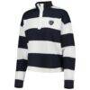 Sporting Kansas City Antigua Women's Radical Rugby Stripe Long Sleeve T-Shirt - White - Side View