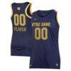 Notre Dame Fighting Irish Under Armour Women's Pick-A-Player NIL Women's Basketball Jersey - Navy - Front View