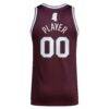 Mississippi State Bulldogs adidas Pick-A-Player NIL Men's Basketball Jersey - - Detail View