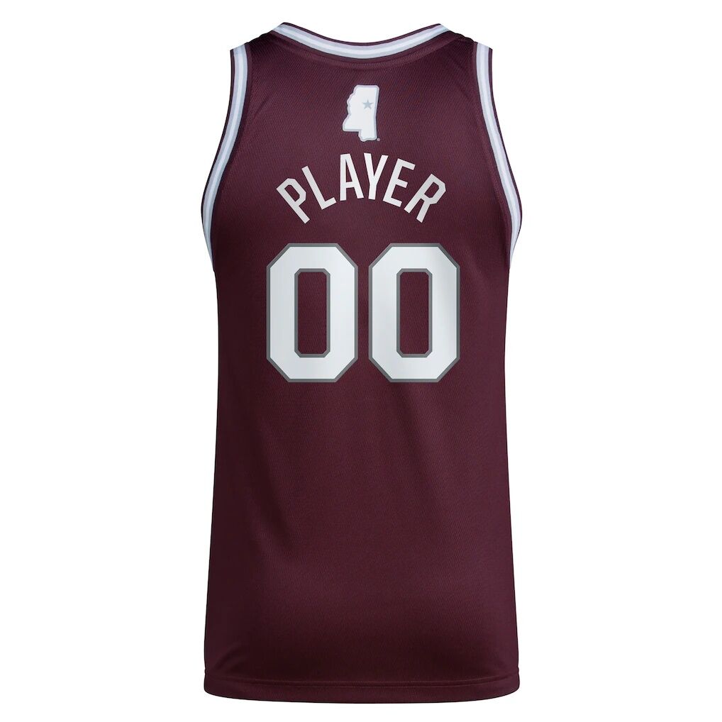 Mississippi State Bulldogs adidas Pick-A-Player NIL Men's Basketball Jersey - Maroon