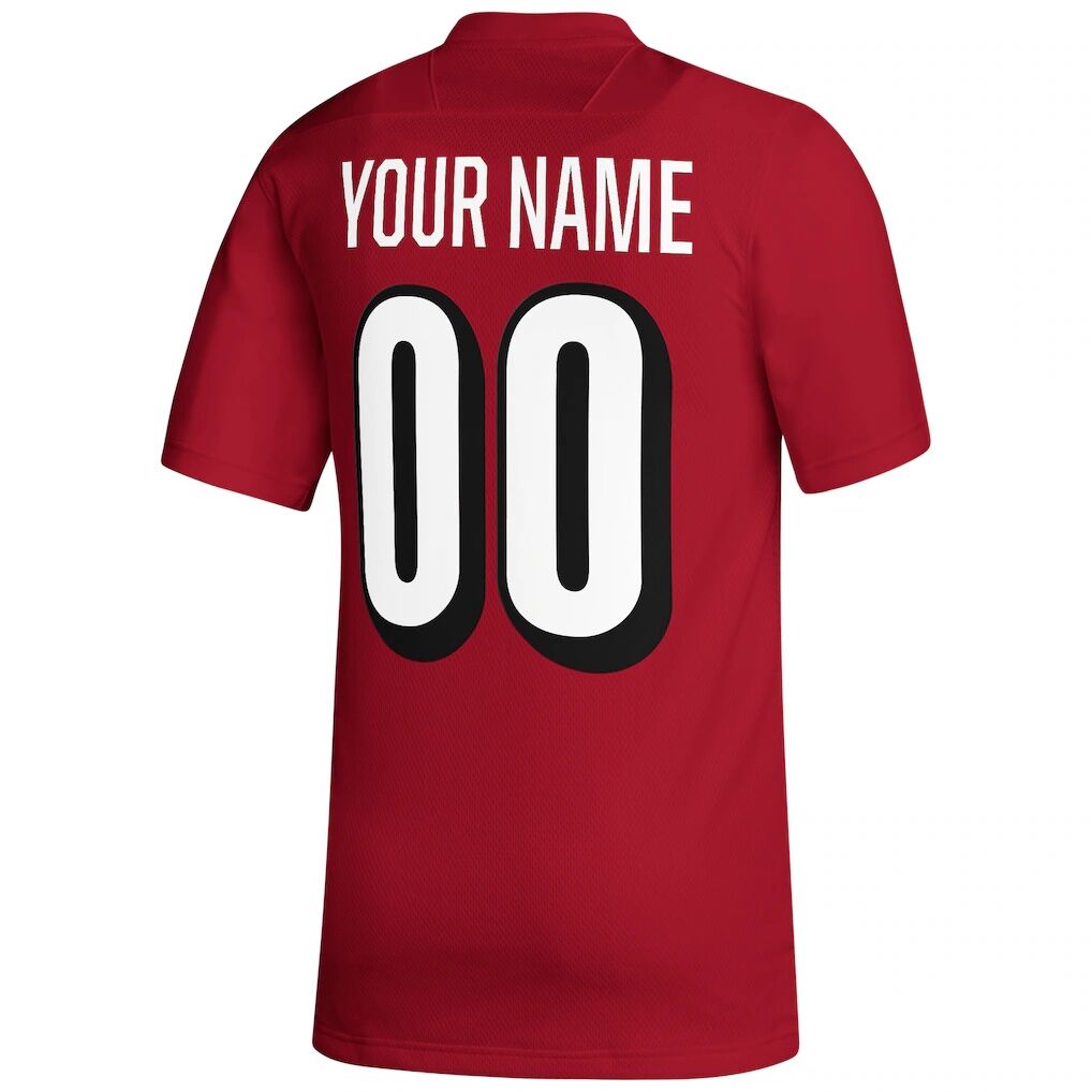 Louisville Cardinals adidas Custom Football Jersey