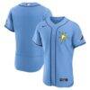 Tampa Bay Rays Nike Alternate Authentic Jersey - Light Blue - Front View