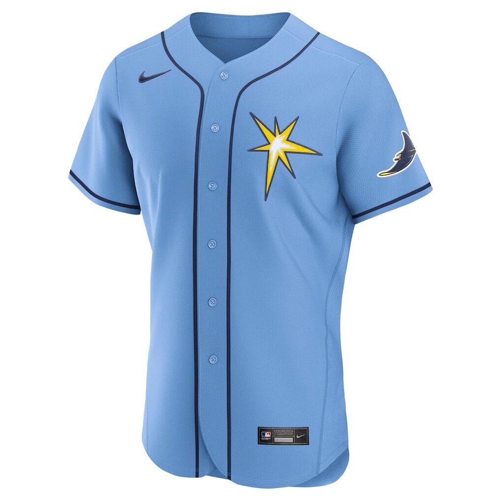 Tampa Bay Rays Nike Alternate Authentic Jersey - Light Blue
