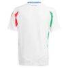 Italy National Team adidas Youth 2024 Away Replica Jersey - White - Detail View