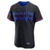 Toronto Blue Jays Nike City Connect Authentic Jersey - Navy - Side View
