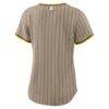 San Diego Padres Nike Women's Alternate Replica Jersey - Sand - Detail View