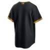 Pittsburgh Pirates Nike 2026 City Connect Stadium Jersey - Black - Detail View
