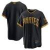 Pittsburgh Pirates Nike 2026 City Connect Stadium Jersey - Black - Front View