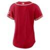 Texas Rangers Nike Women's 2026 City Connect Stadium Jersey - Red - Detail View