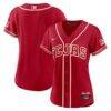 Texas Rangers Nike Women's 2026 City Connect Stadium Jersey - Red - Front View