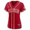 Texas Rangers Nike Women's 2026 City Connect Stadium Jersey - Red - Side View