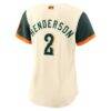 Gunnar Henderson Baltimore Orioles Nike Women's 2026 City Connect Stadium Jersey - Cream - Detail View