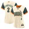 Gunnar Henderson Baltimore Orioles Nike Women's 2026 City Connect Stadium Jersey - Cream - Front View