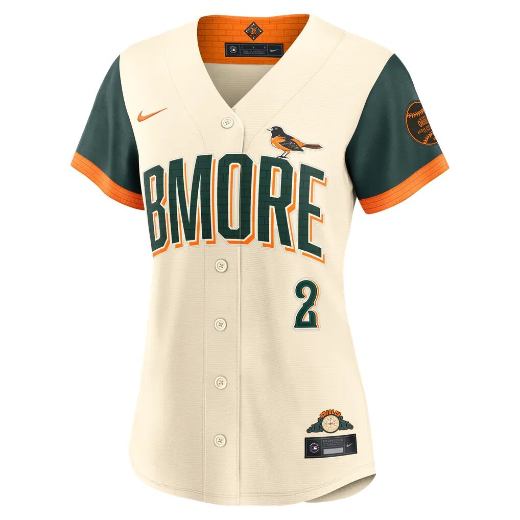 Gunnar Henderson Baltimore Orioles Nike Women's 2026 City Connect Stadium Jersey