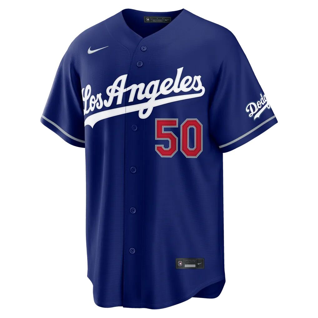 Mookie Betts Los Angeles Dodgers Nike Alternate Stadium Jersey - Royal