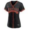 Jung Hoo Lee San Francisco Giants Nike Women's Alternate Replica Jersey - Black - Side View