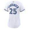 Anthony Santander Toronto Blue Jays Nike Women's Home Replica Jersey - White - Detail View