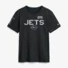 New York Jets Nike 2026 Salute to Service Sideline Dri-FIT T-Shirt - Black - Front View