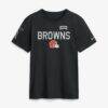 Cleveland Browns Nike 2026 Salute to Service Sideline Dri-FIT T-Shirt - Black - Front View