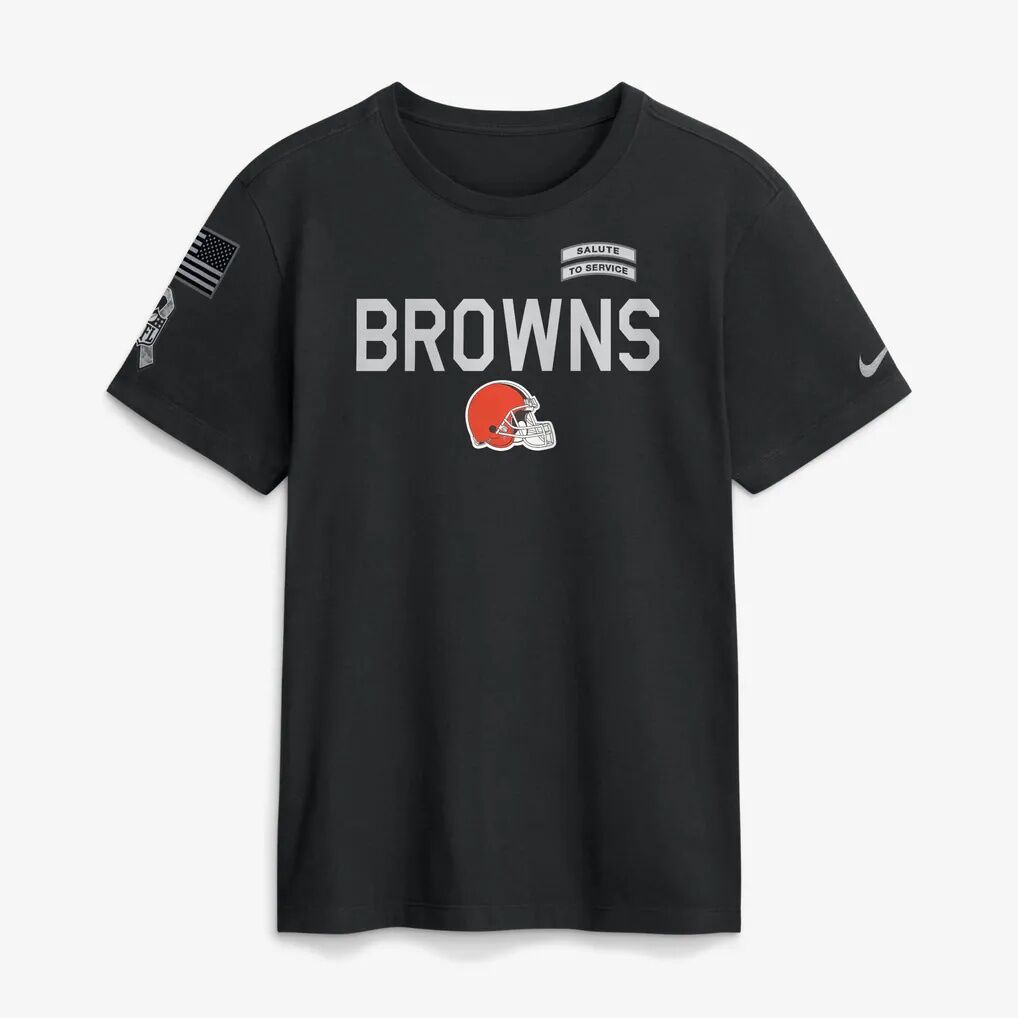 Cleveland Browns Nike 2026 Salute to Service Sideline Dri-FIT T-Shirt