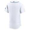 Seattle Mariners Nike 50th Anniversary Patch Home Authentic Jersey - White - Detail View