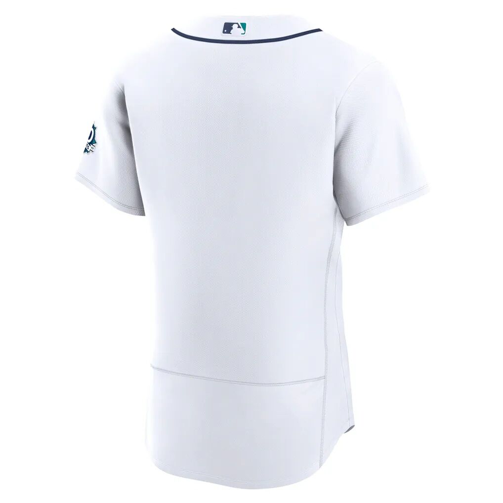 Seattle Mariners Nike 50th Anniversary Patch Home Authentic Jersey