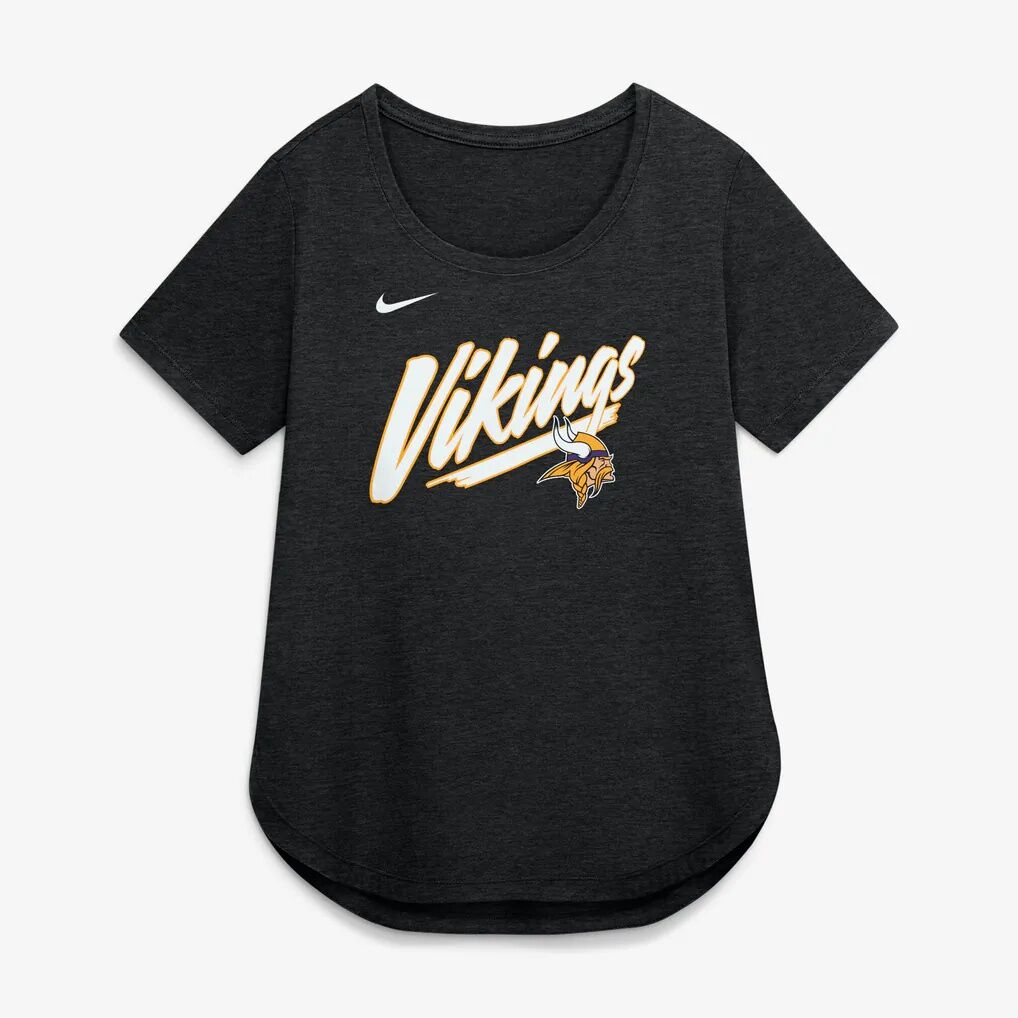 Minnesota Vikings Nike Women's Primetime Tri-Blend T-Shirt