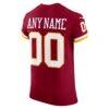 Washington Commanders Nike Vapor F.U.S.E. Elite Custom Jersey - - Detail View
