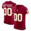 Washington Commanders Nike Vapor F.U.S.E. Elite Custom Jersey - - Front View