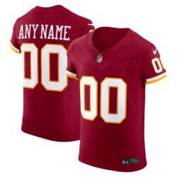Washington Commanders Nike Vapor F.U.S.E. Elite Custom Jersey - Burgundy