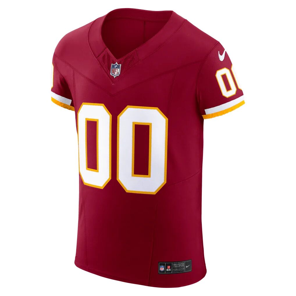 Washington Commanders Nike Vapor F.U.S.E. Elite Custom Jersey - Burgundy