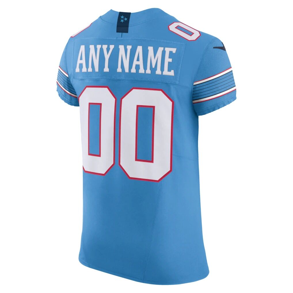 Tennessee Titans Nike Vapor F.U.S.E. Elite Custom Jersey - Light Blue