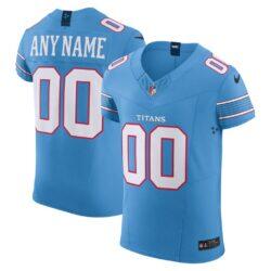 Tennessee Titans Nike Vapor F.U.S.E. Elite Custom Jersey - - Front View